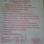 Charlatan pamphlets handed out in Cape Town